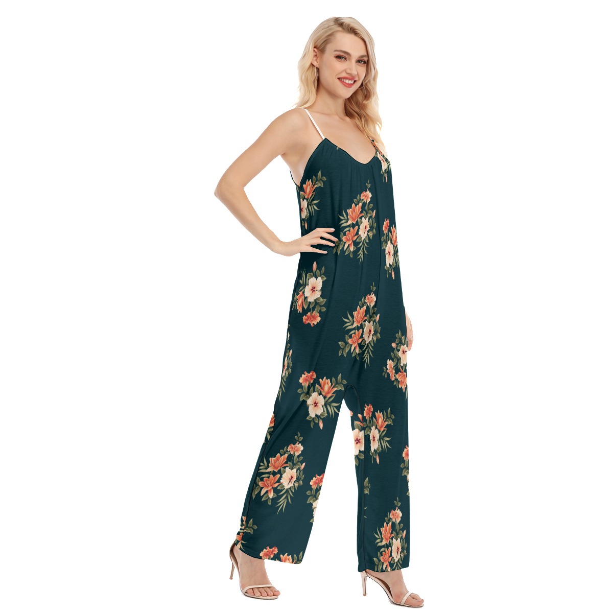 Tropical Hawaiian Jumpsuit For Women
