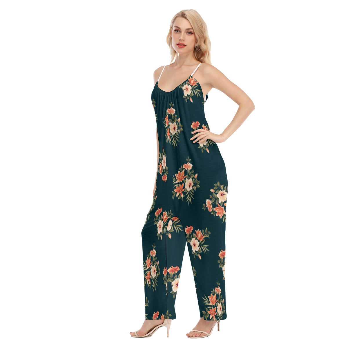 Tropical Hawaiian Jumpsuit For Women