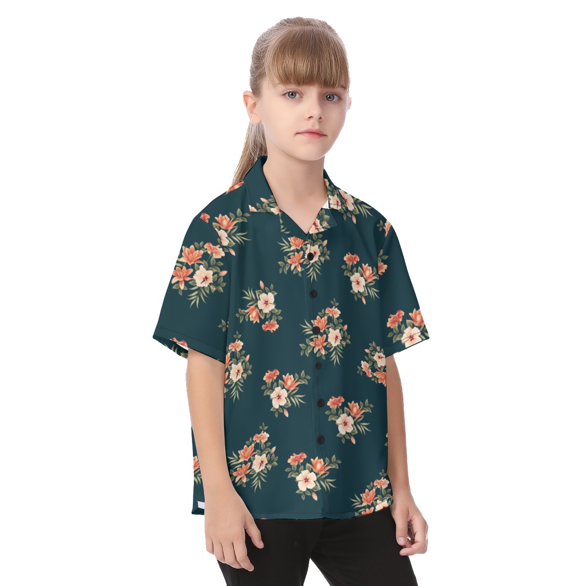 Tropical Hawaiian Shirt For Kids
