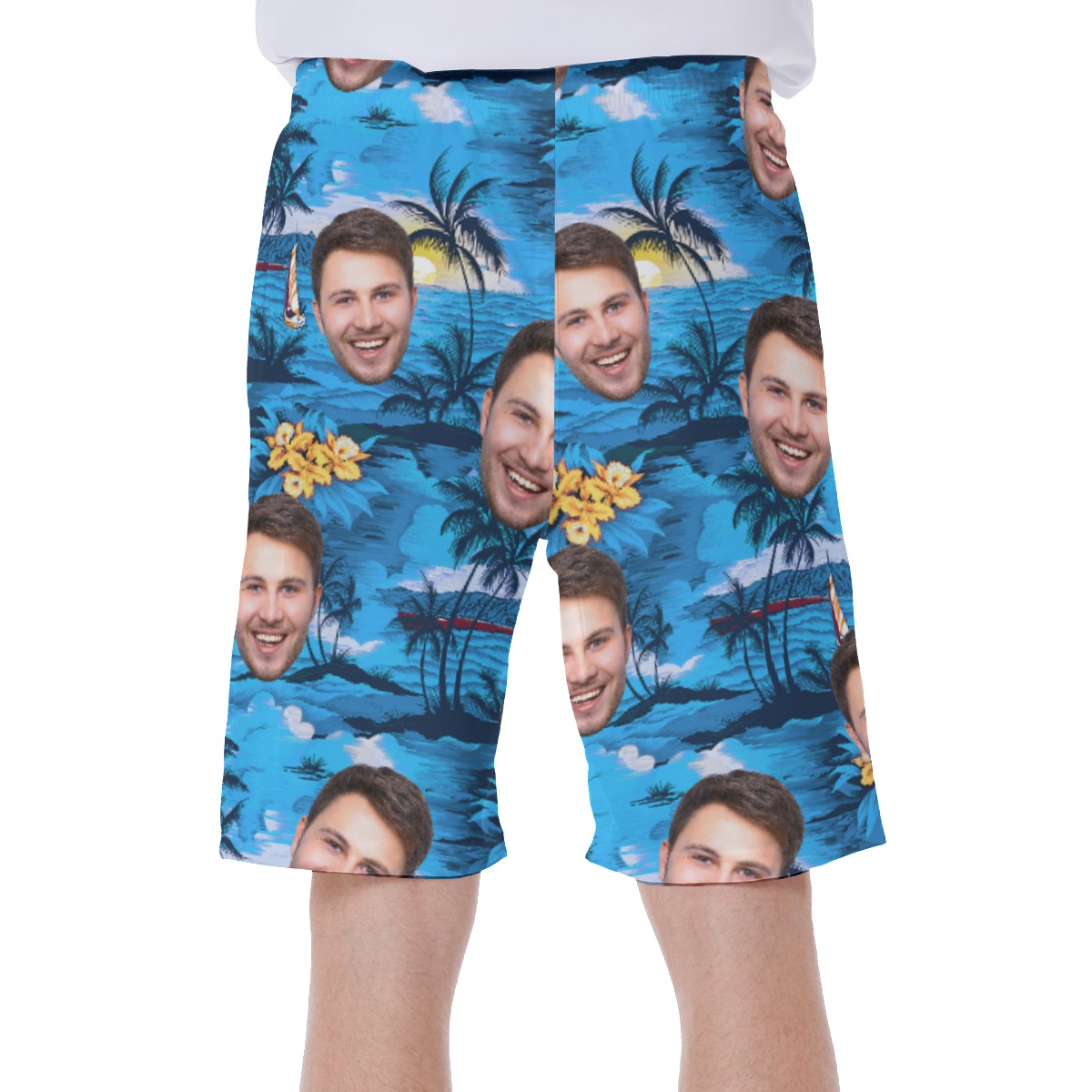 Ocean Pacific Custom Men's Swim Trunks