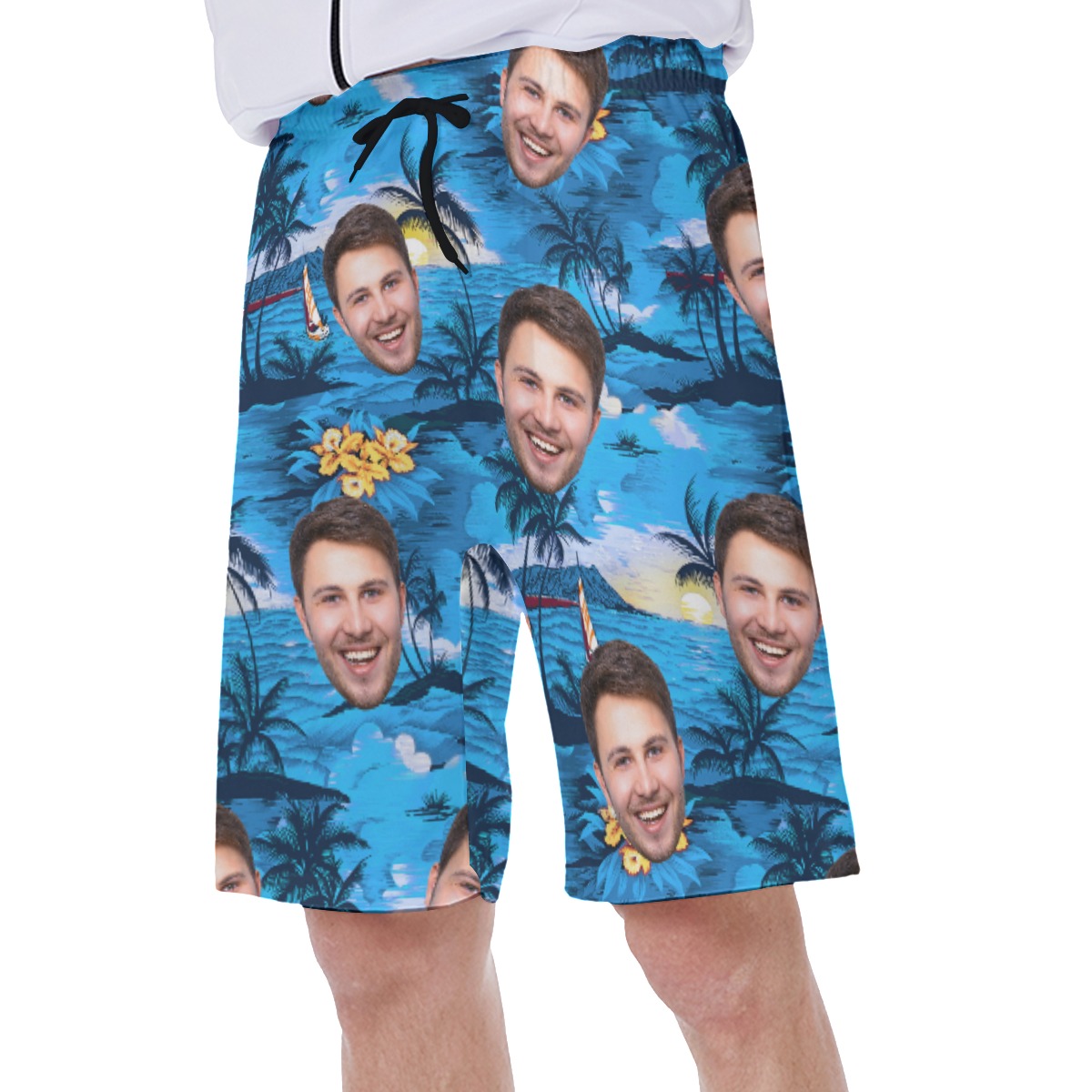Ocean Pacific Custom Men's Swim Trunks