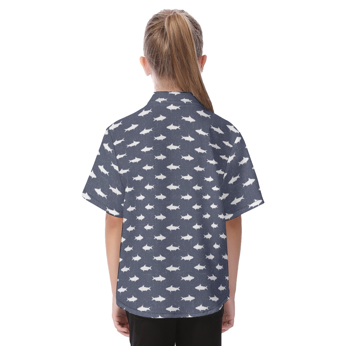 Classic Kid's Shark Hawaiian Shirt