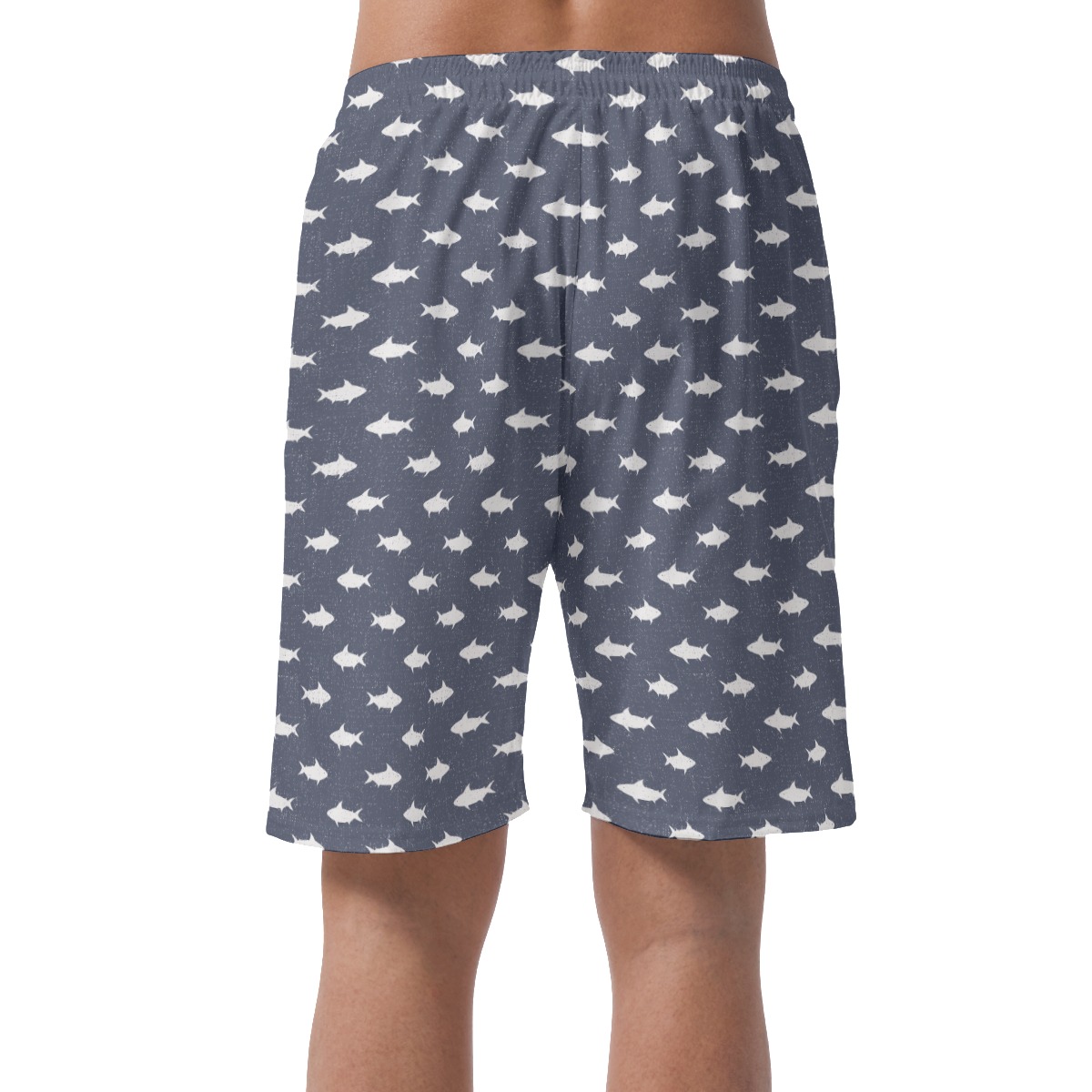 Men's Shark Hawaiian Beach Shorts