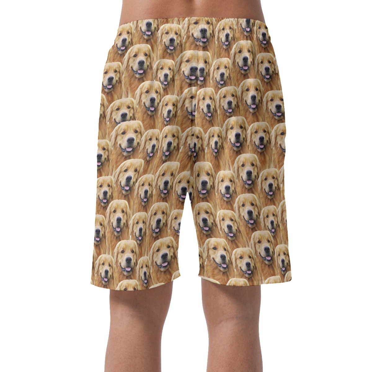 Unique Custom Hawaiian Summer Beach Shorts With Multiple Dog Face