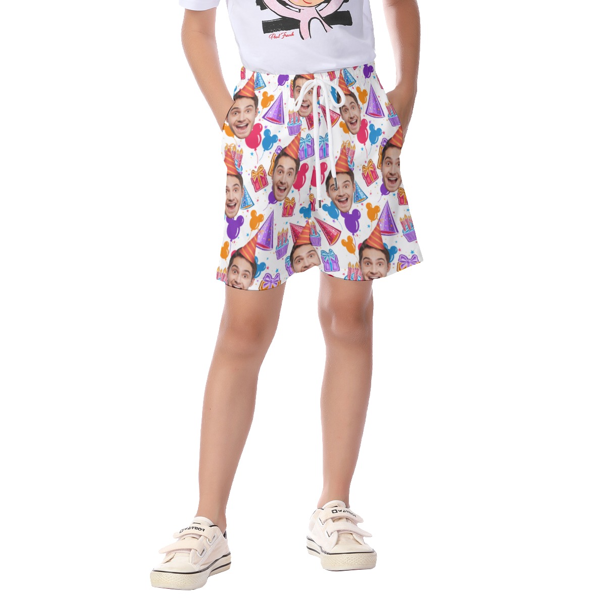 Custom Birthday Hawaiian Shorts For Kids - variant image 1