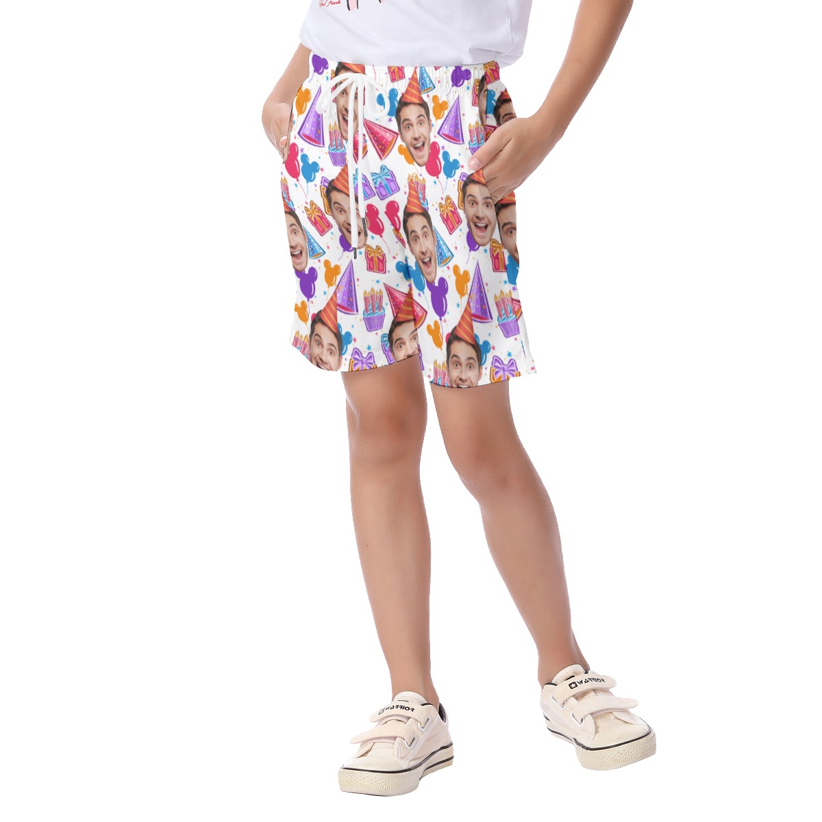 Custom Birthday Hawaiian Shorts For Kids