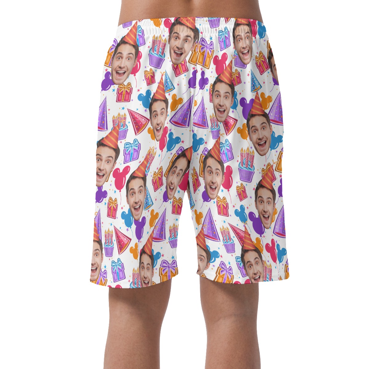 Funny Birthday Customize Hawaiian Shorts For Men