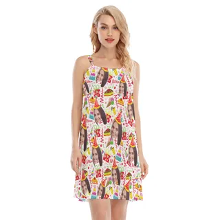 Funny Custom Face Birthday Aloha Dress For Women