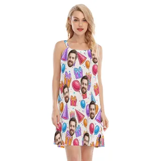 Funny Custom Birthday Women's Cami Dress