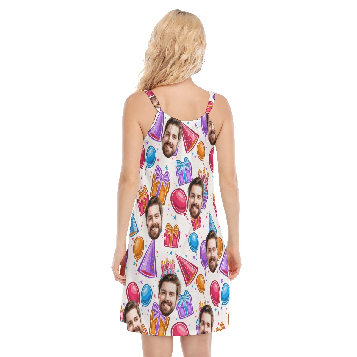 Funny Custom Birthday Women's Cami Dress