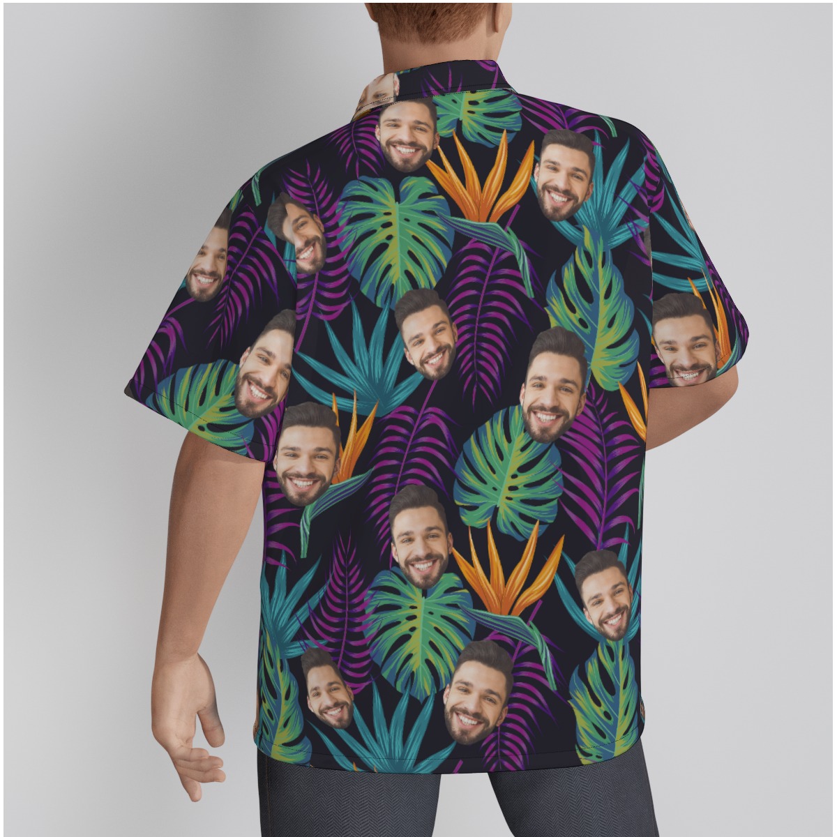 Own Face Hawaiian Shirt For Men