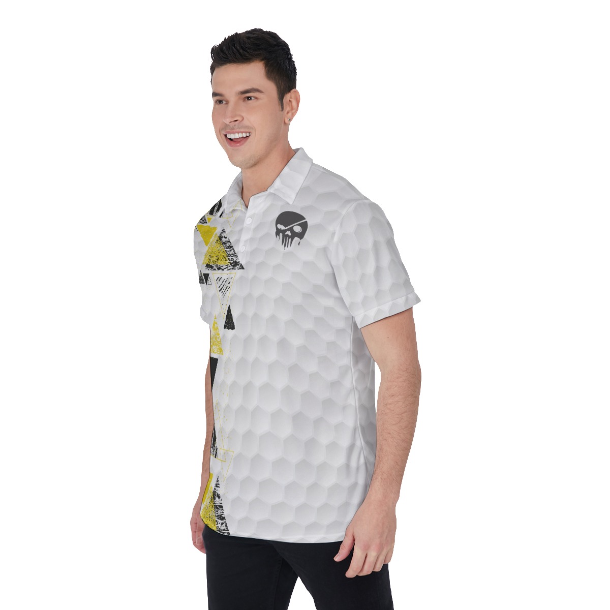 Cool Skull Men's Golf Shirt