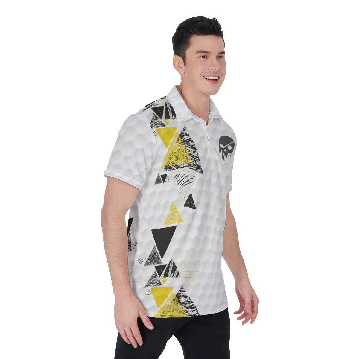 Cool Skull Men's Golf Shirt