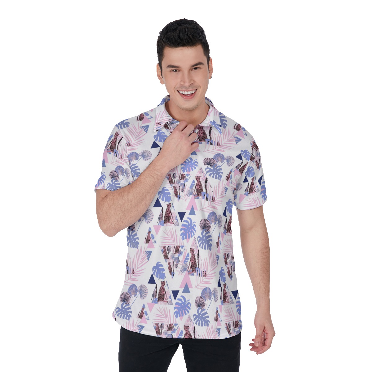 Wildlife Animal Men's Golf Shirt - variant image 1
