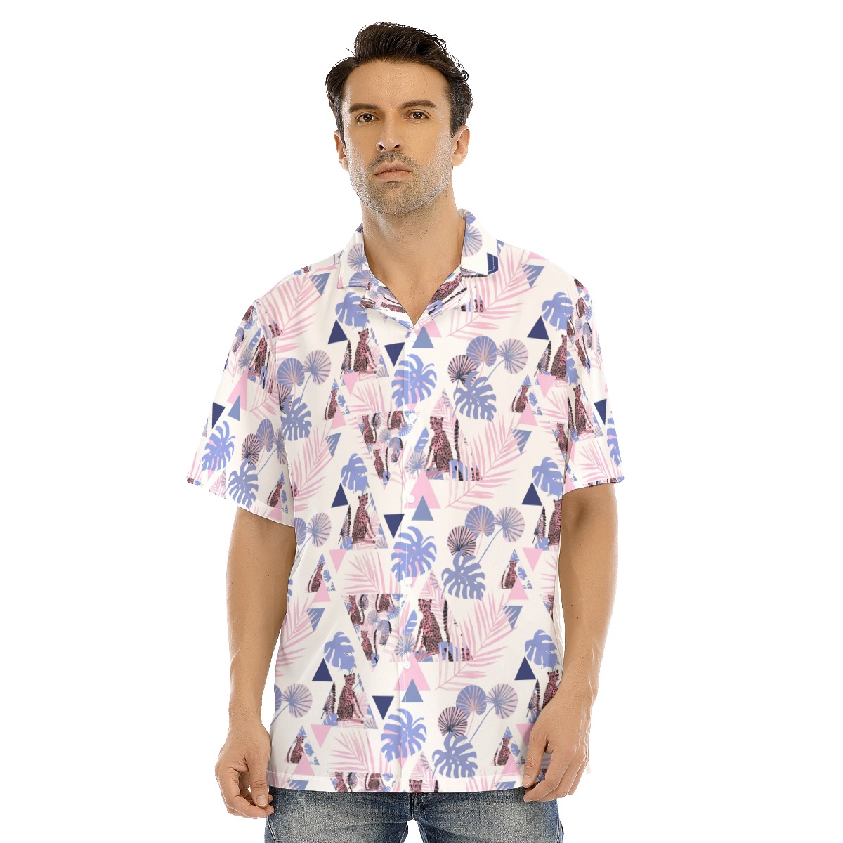 Wildlife Tropical Men's Hawaiian Shirt - variant image 1
