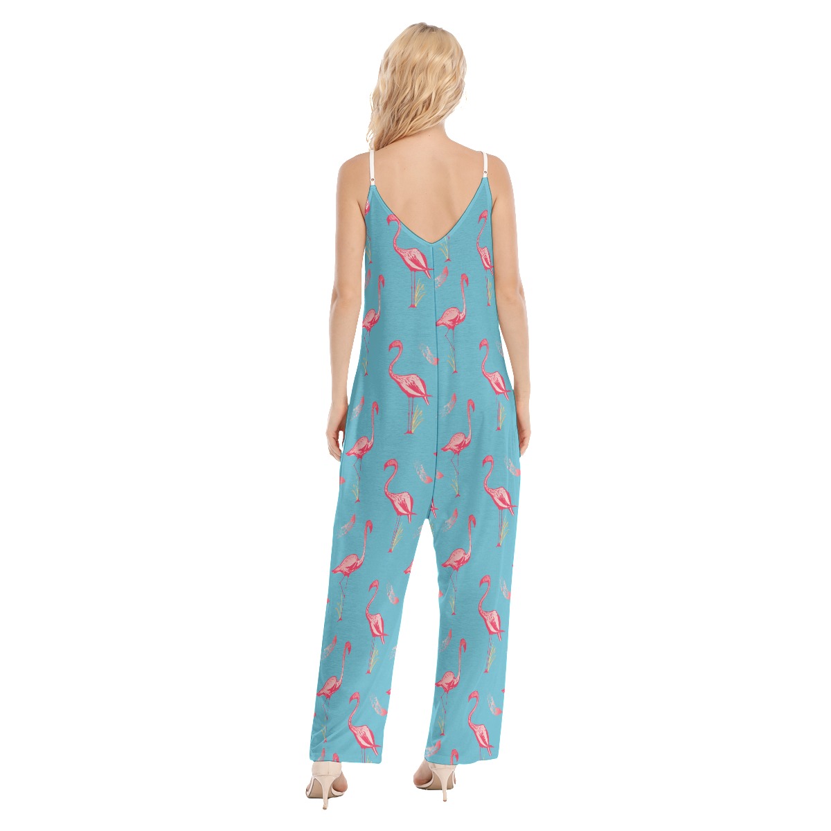 Cool Flamingo Hawaiian Jumpsuit For Women