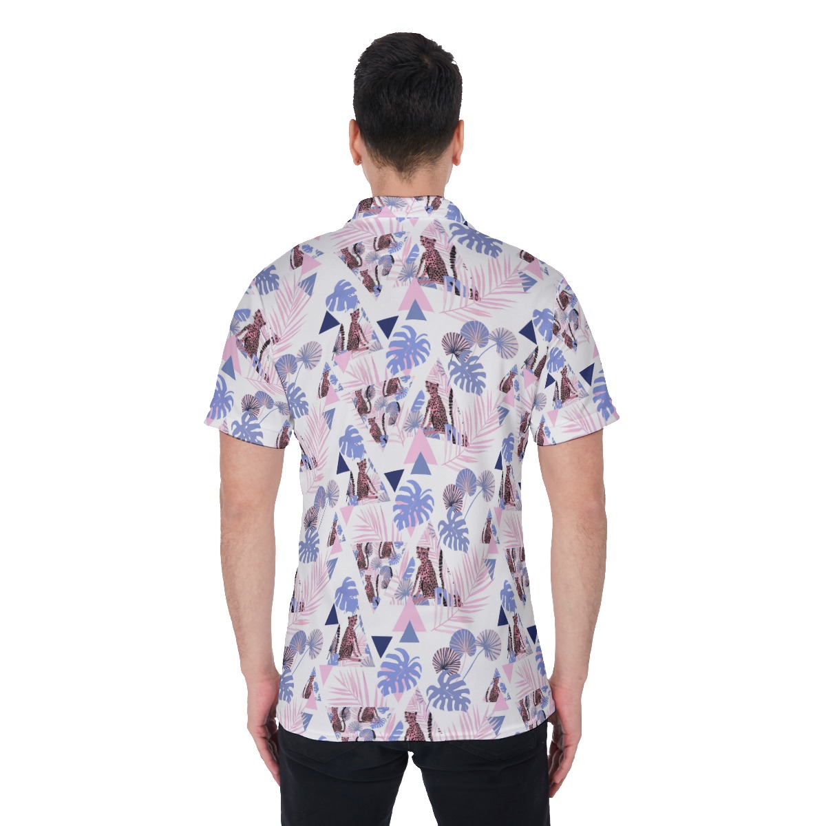 Wildlife Animal Men's Golf Shirt