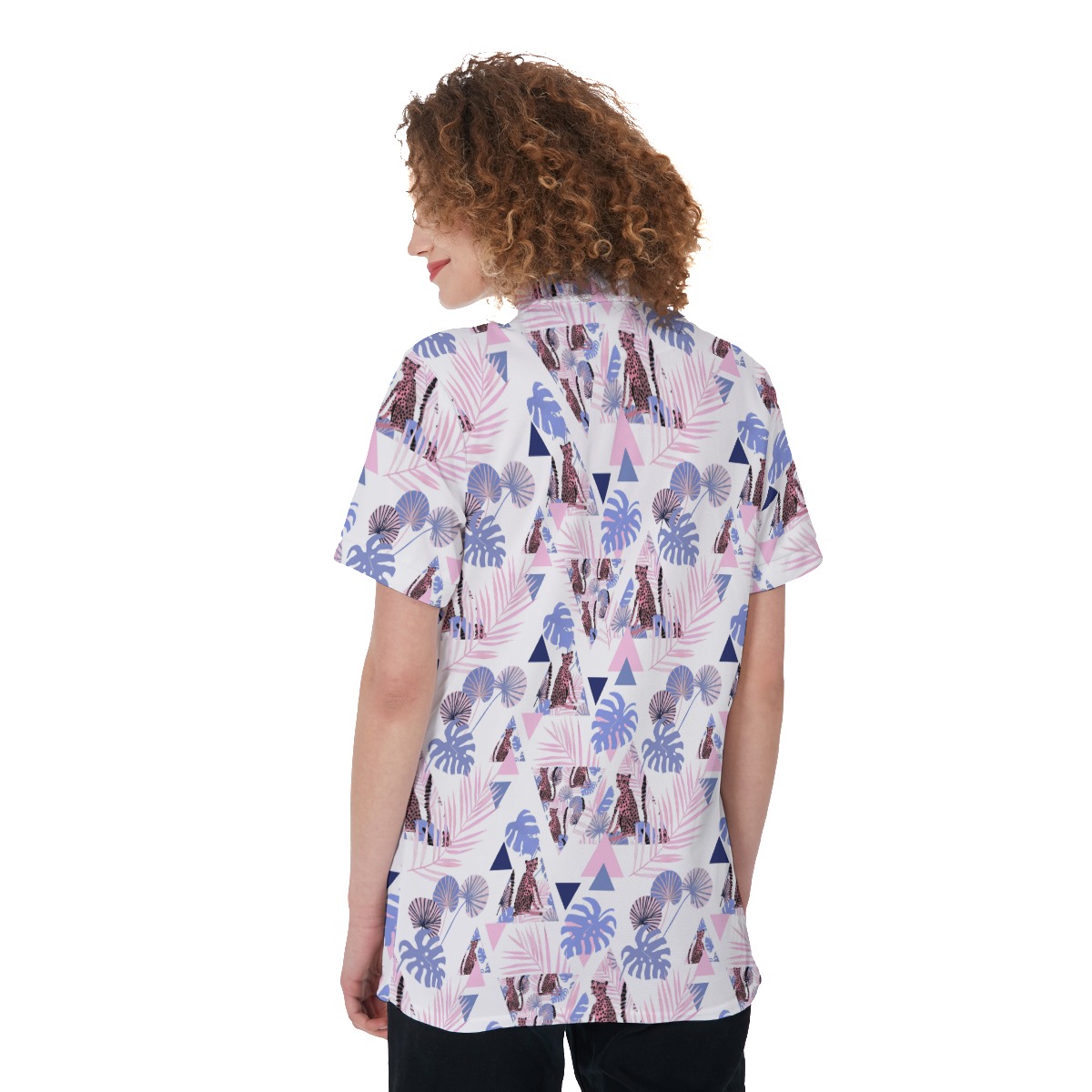 Wildlife Triangle Golf Tops For Women