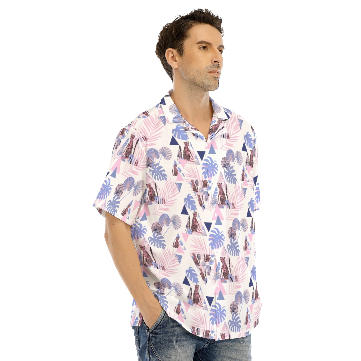 Wildlife Tropical Men's Hawaiian Shirt