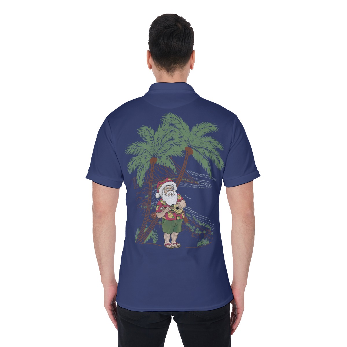 Musical Island Christmas Hawaiian Shirt For Men
