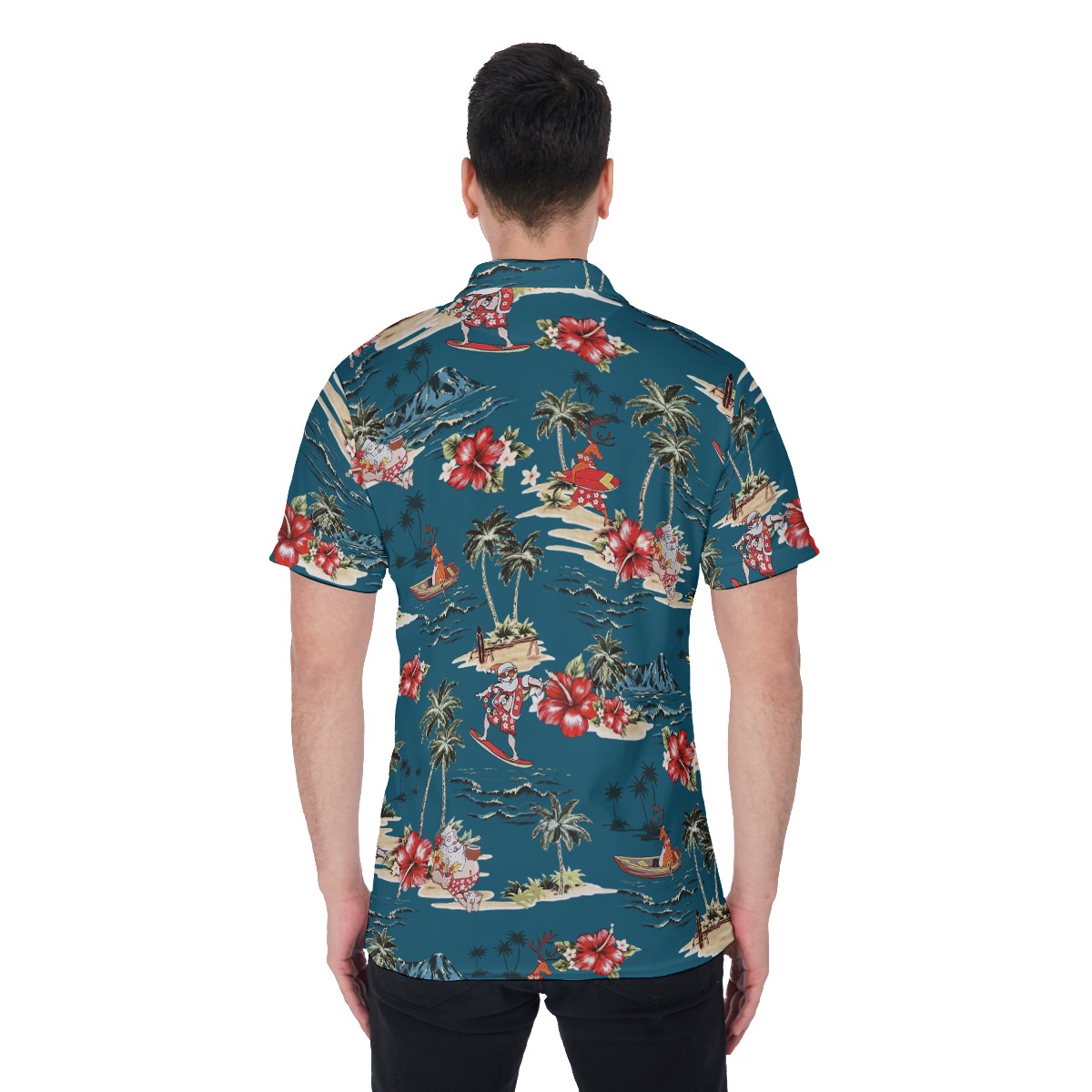 Merry Island Christmas Hawaiian Shirt For Men