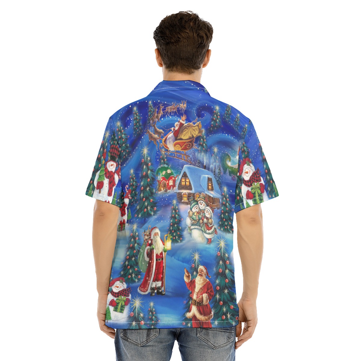 Men's Merry Christmas Eve Hawaiian Shirt