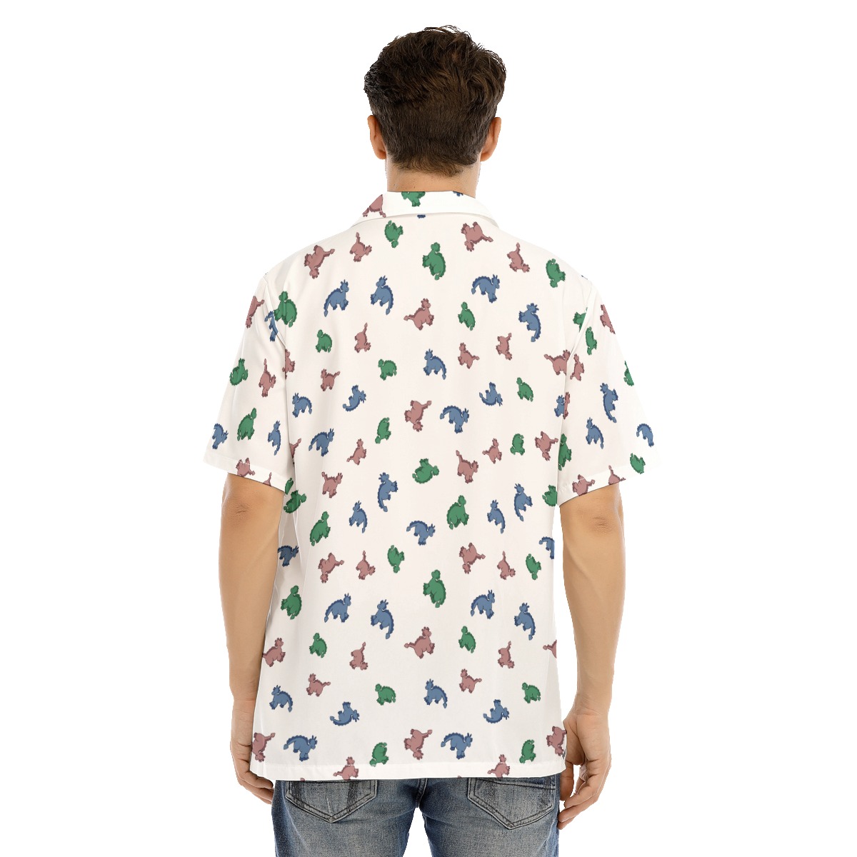 Cute Dinosaur Hawaiian Shirt For Men