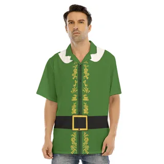 Elf Costume Hawaiian Shirt For Men