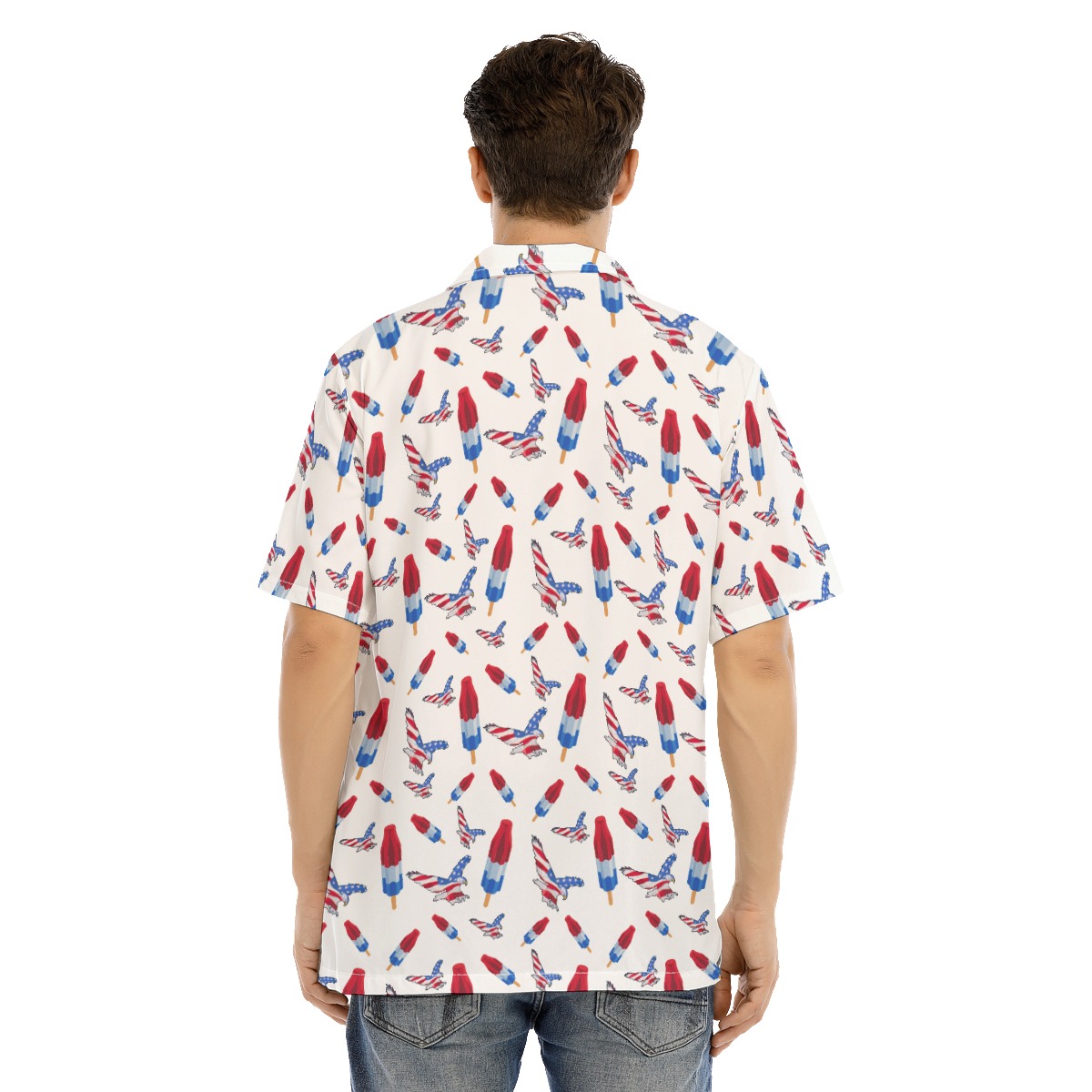 4th Of July Eagle Hawaiian Shirt For Men