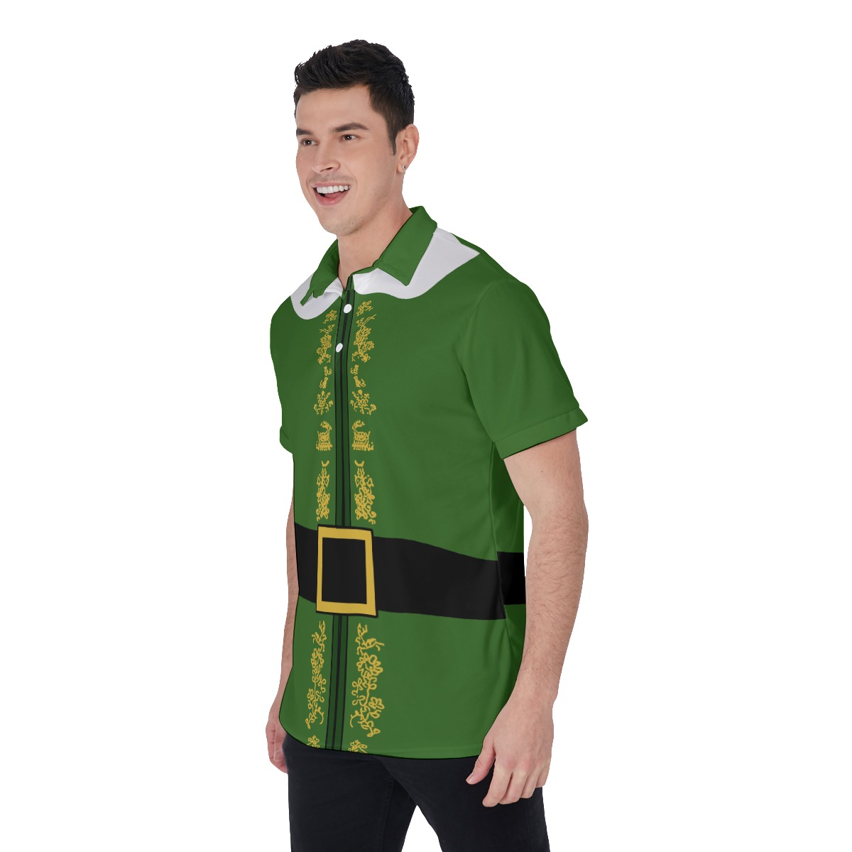 Men's Cool Elf Costume Hawaiian Shirt