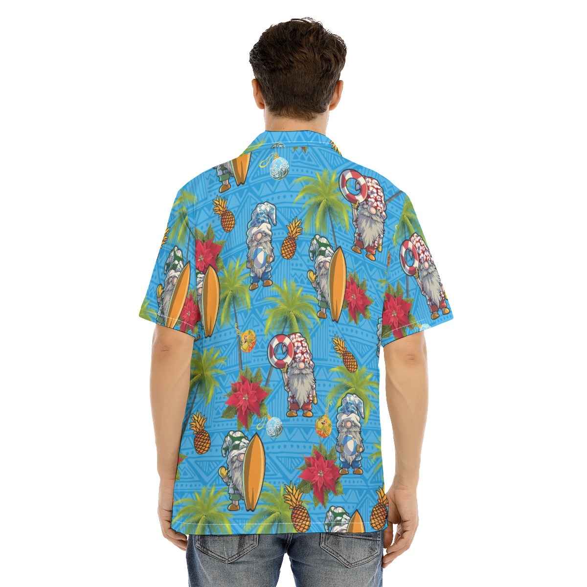 Beach Gnome Christmas Hawaiian Shirt For Men