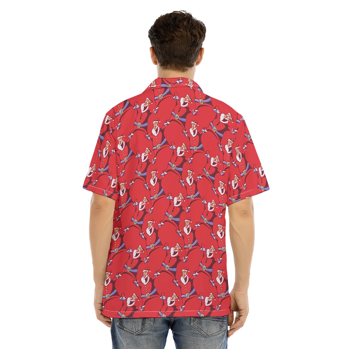Merry Christmas Santa Red Hawaiian Shirt For Men