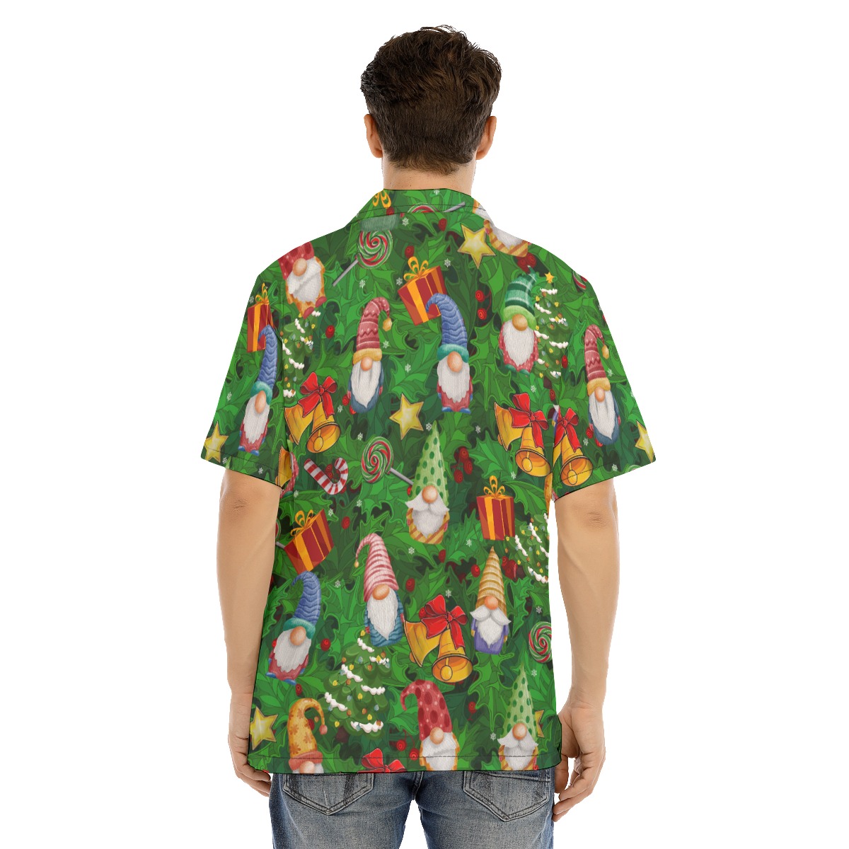 Men's Sweet Garden Gnomes Hawaiian Shirt