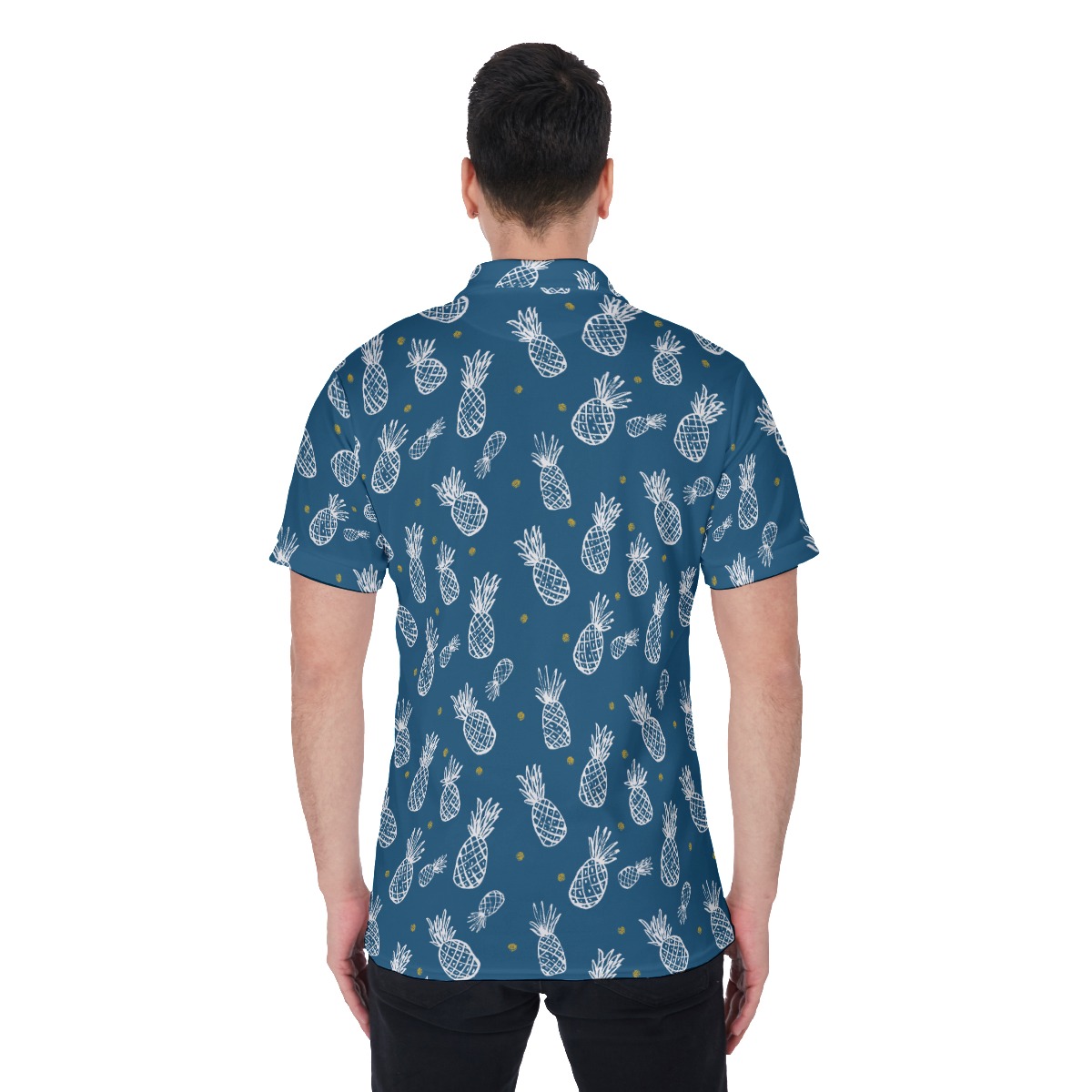 Pineapple Men's Navy Golf Shirt