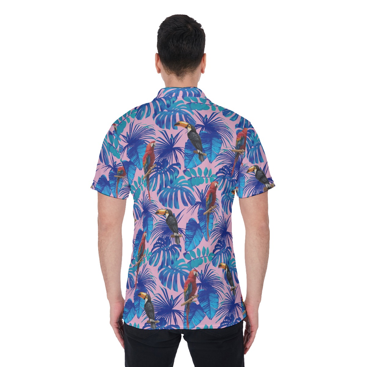 Toucan Tropical Golf Polo Shirt For Men