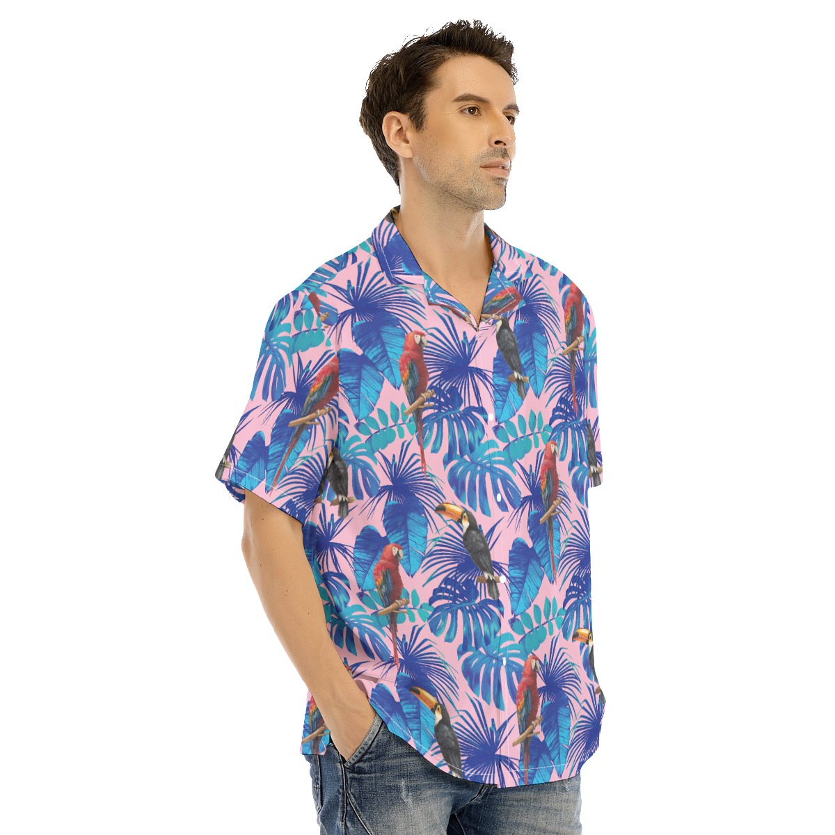 Toucan Tropical Hawaiian Shirt For Men