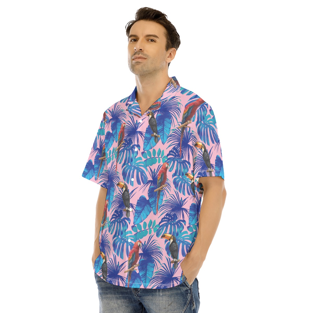 Toucan Tropical Hawaiian Shirt For Men