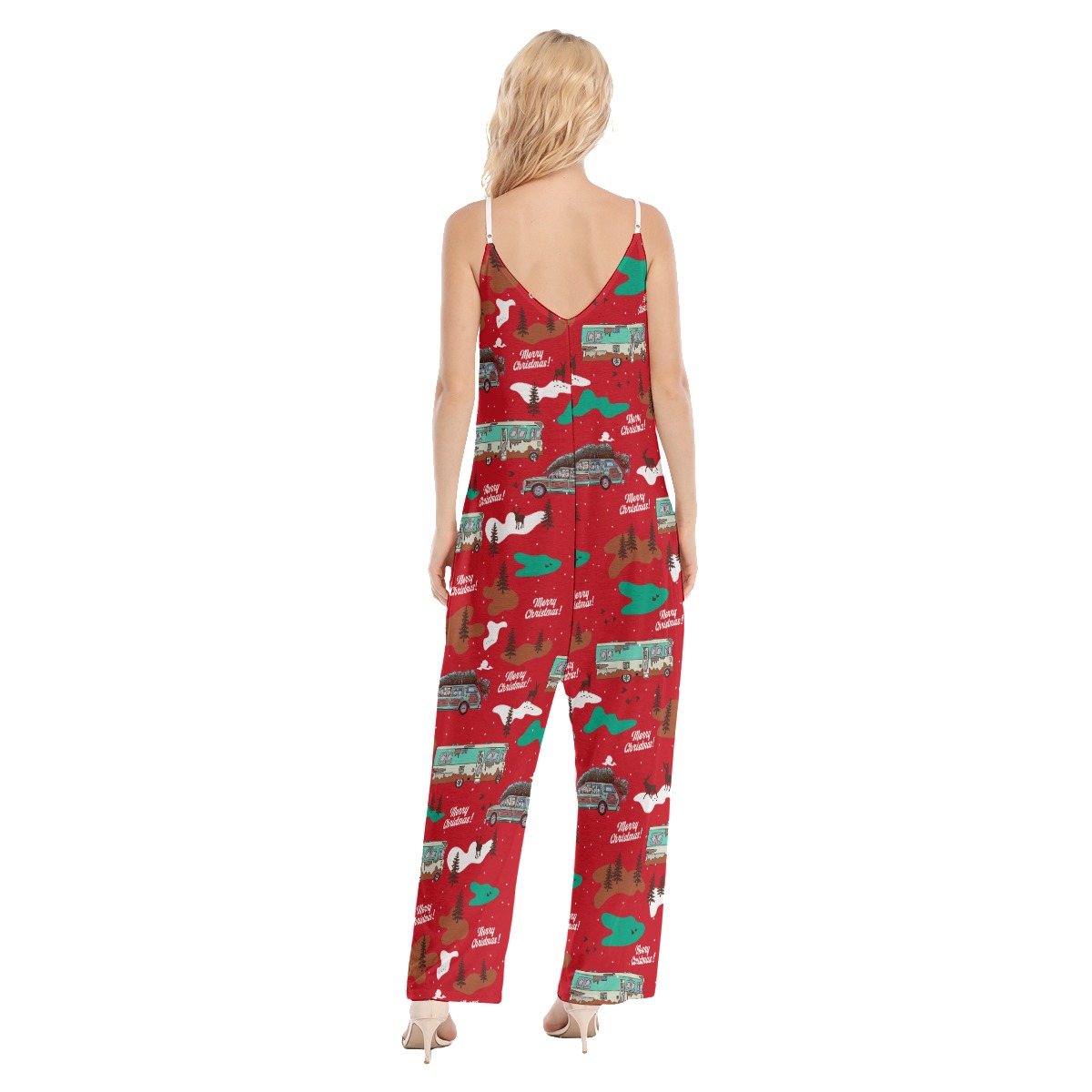 Women's Lampoon Christmas Vacation Hawaiian Jumpsuit