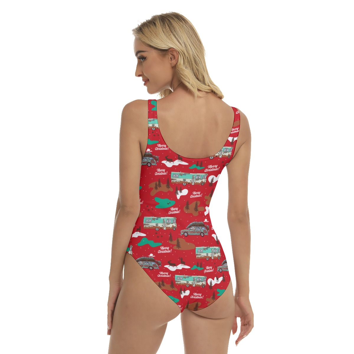 Women's National Lampoons Hawaiian One Piece Swimsuit
