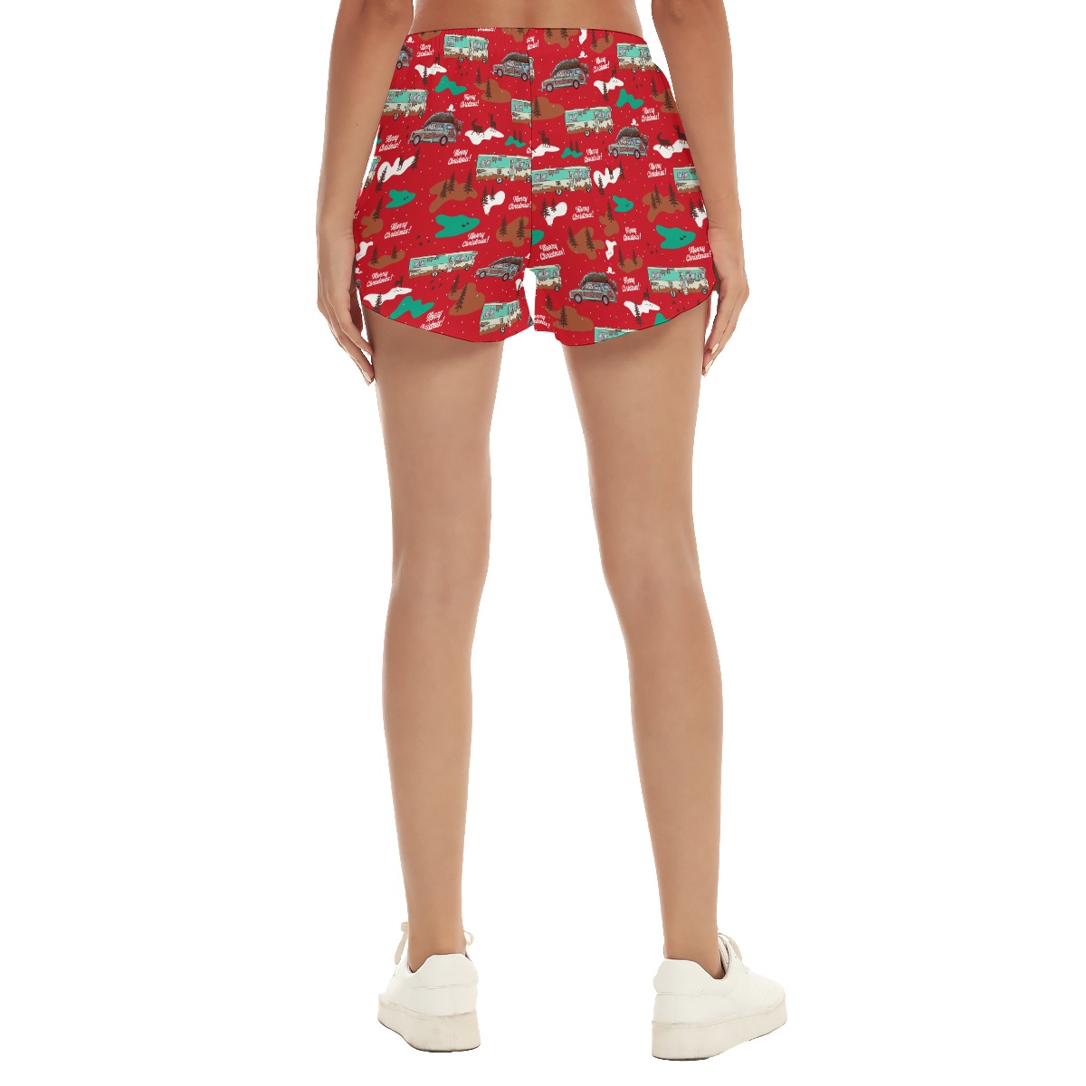 Women's National Lampoons Christmas Hawaiian Beach Shorts
