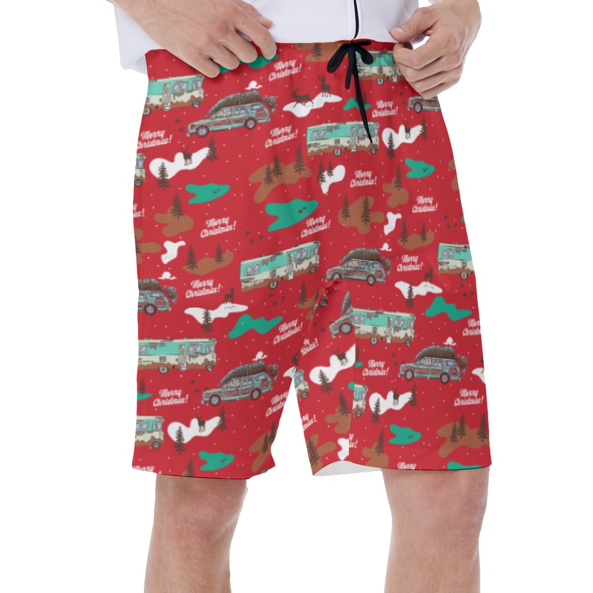 Men's National Lampoons Hawaiian Swim Trunks