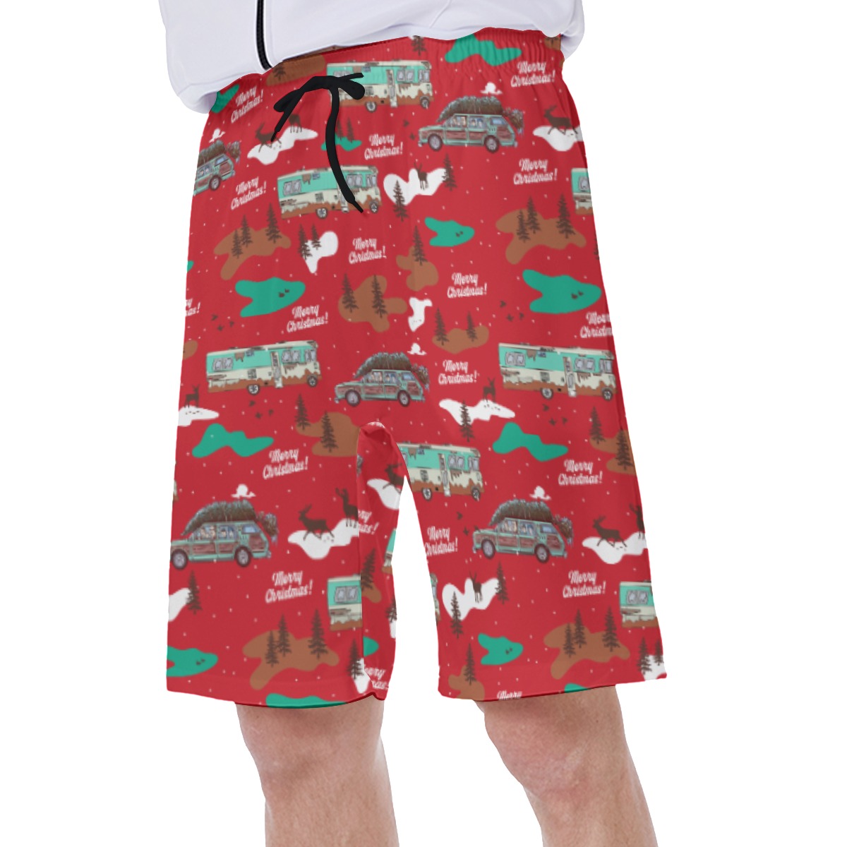 Men's National Lampoons Hawaiian Swim Trunks