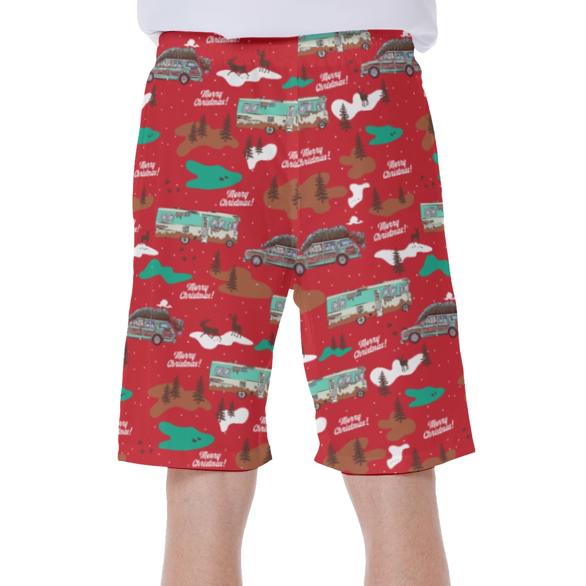 Men's National Lampoons Hawaiian Swim Trunks