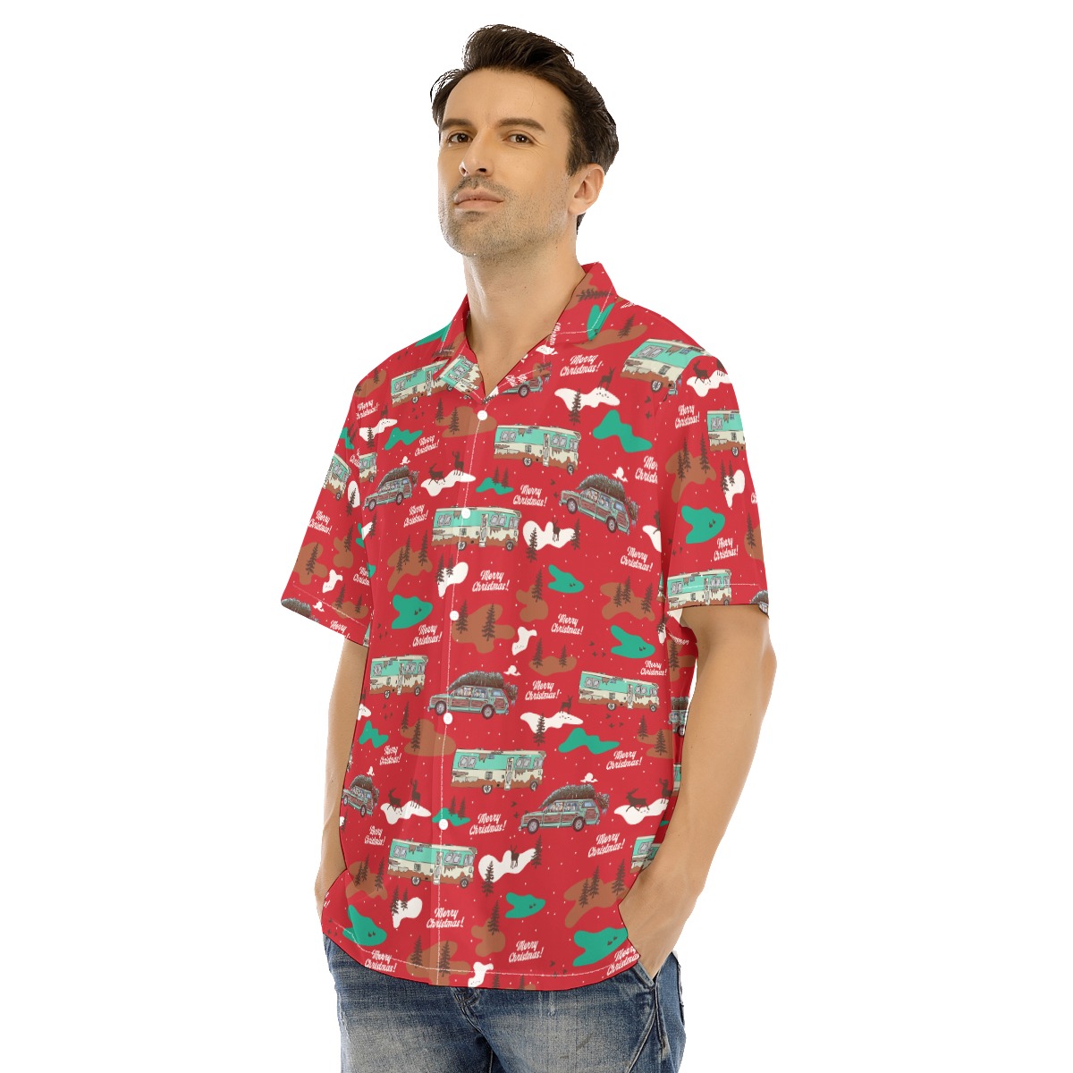 Men's National Lampoon's Christmas Vacation Hawaiian Shirt