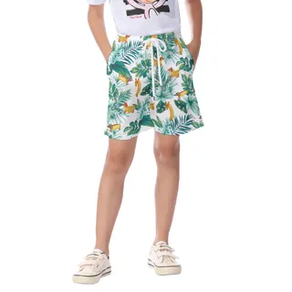 Cute Dachshund Hot Dog Summer Beach Shorts For Kids