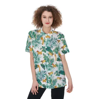 Funny Dachshund Women's Hawaiian Shirt