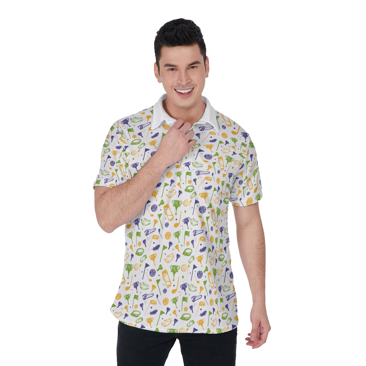 Cool Golf Polo Shirt For Men - variant image 1