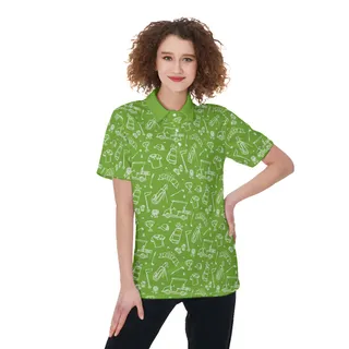 Green Ladies Golf T-Shirt