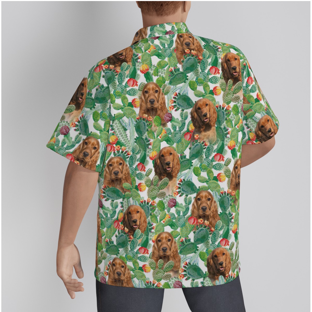 Funny Custom Hawaiian Shirt With Dog Face