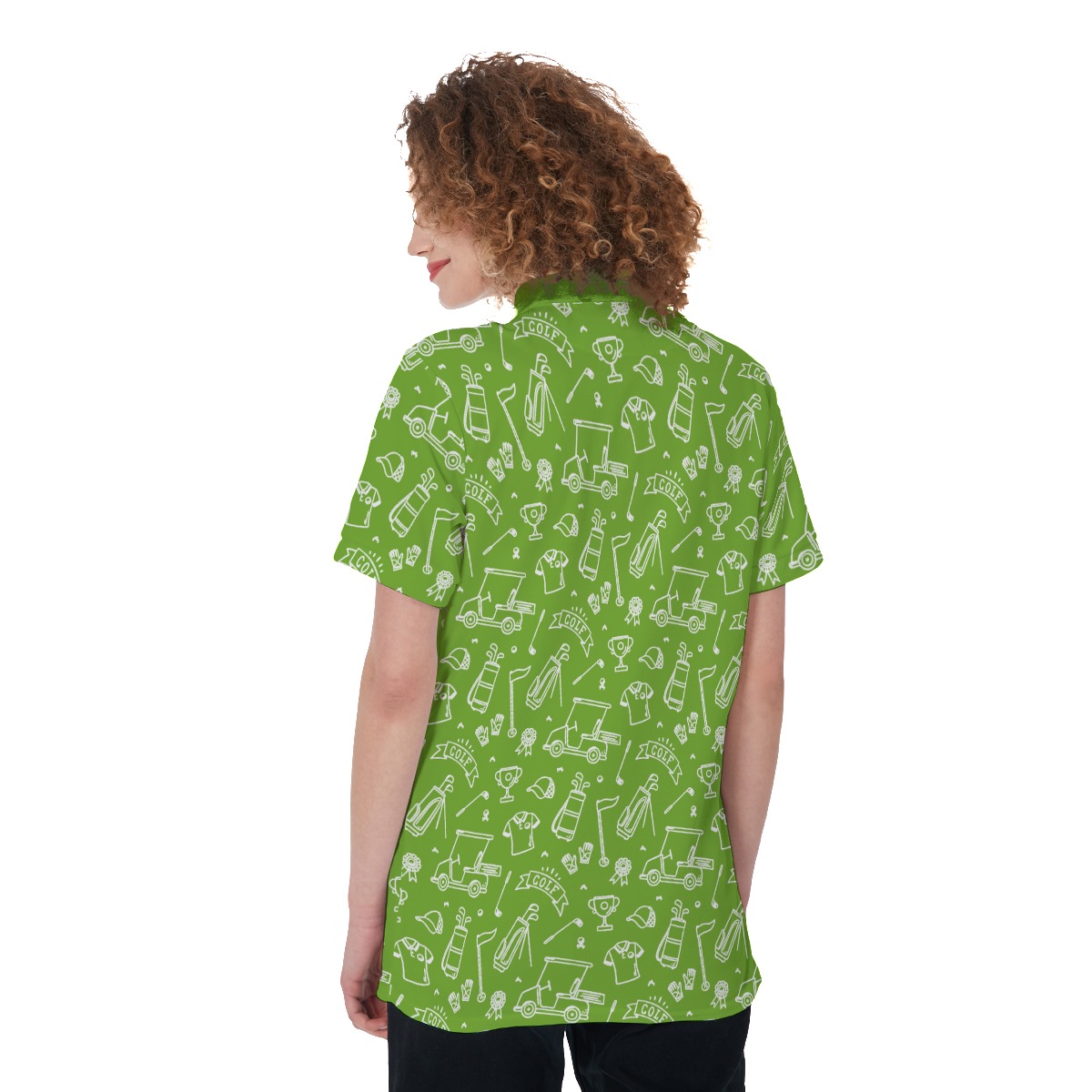 Green Ladies Golf T-Shirt